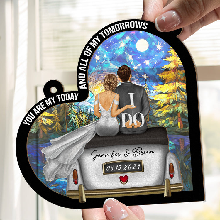 Wedding-Gift-You-Are-My-Today-Personalized-Window-Hanging-Suncatcher-Ornament_3