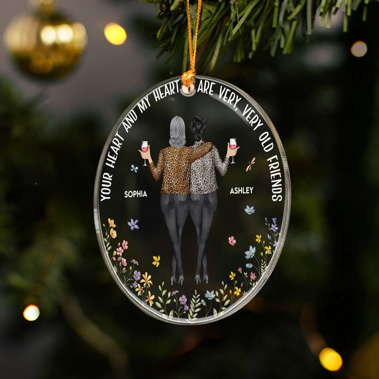 Your-Heart-And-My-Heart-Are-Very-Old-Friends-Personalized-Acrylic-Ornament_3
