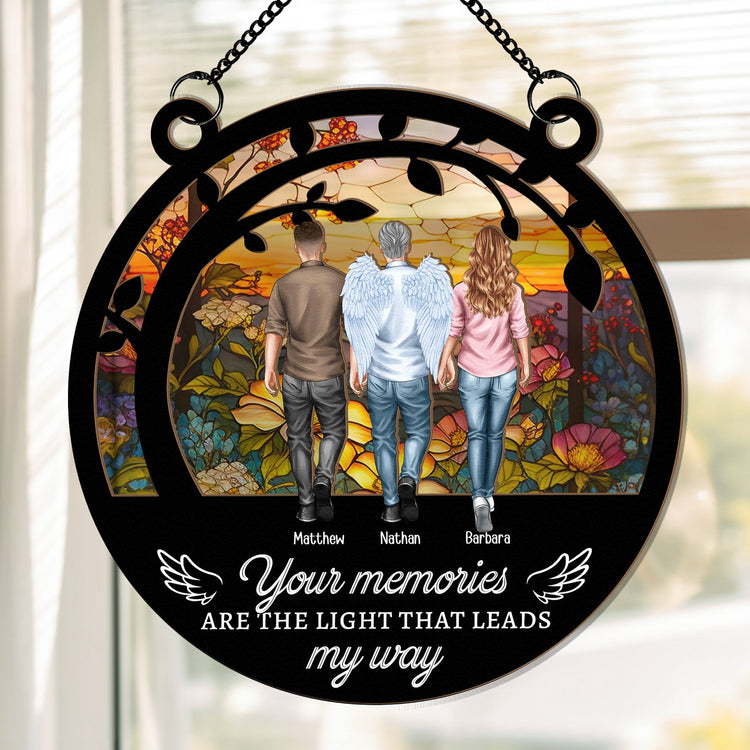 Your-Memories-Are-The-Light-Memorial-Personalized-Window-Hanging-Suncatcher-Ornament1