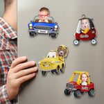 custom-cute-kids-face-racing-cars-personalized-magnet-2