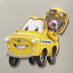 custom-cute-kids-face-racing-cars-personalized-magnet-3