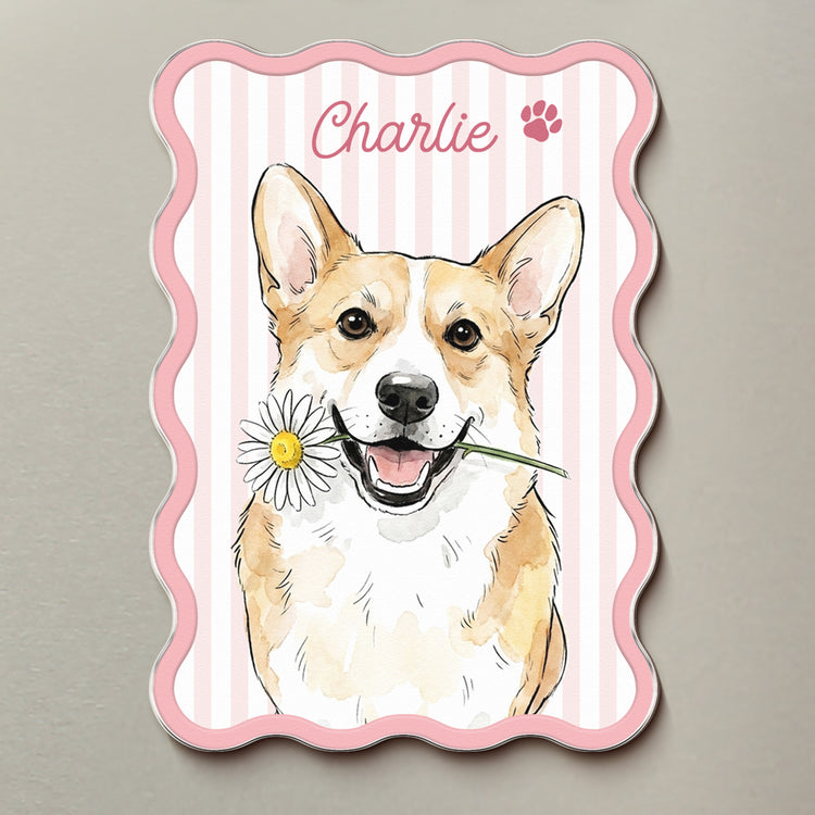 custom-name-and-photo-pet-watercolor-striped-pattern-personalized-magnet-2