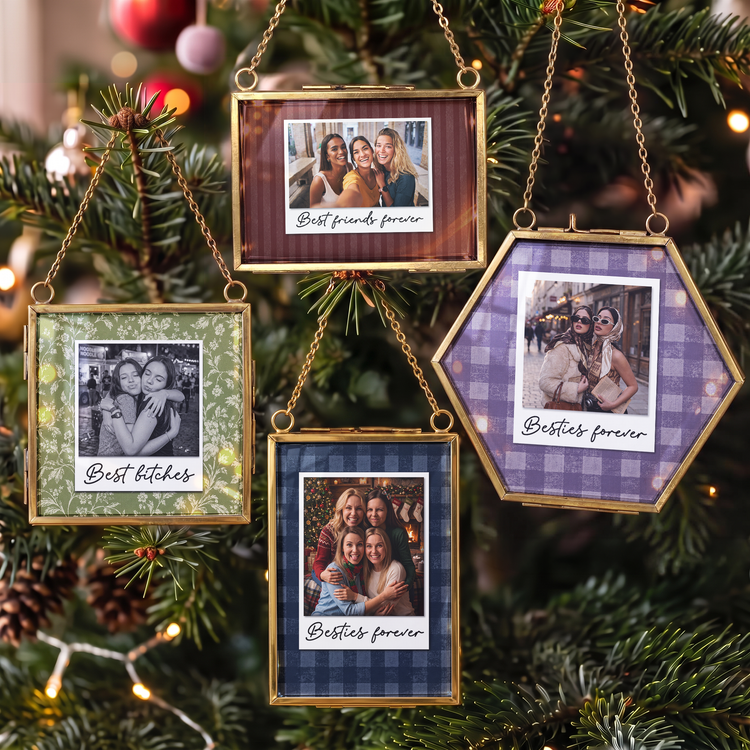 custom-photo-toile-de-jouy-floral-stripe-pattern-friendship-gifts-personalized-ornament-1