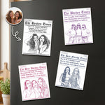 friendship-gifts-custom-photo-sketch-line-art-personalized-magnet-1