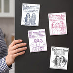 friendship-gifts-custom-photo-sketch-line-art-personalized-magnet-2