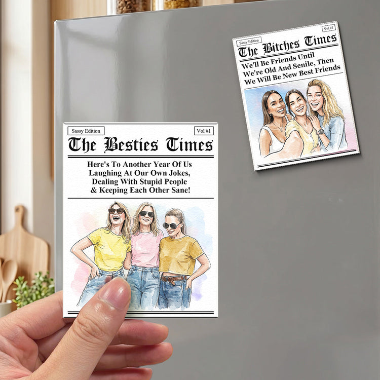 friendship-gifts-custom-photo-watercolor-art-personalized-magnet-4