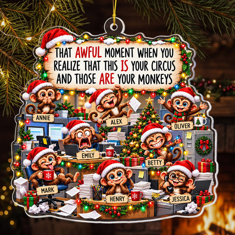 funny-coworker-bulk-gifts-monkey-circus-gag-gifts-for-team-personalized-ornament-3