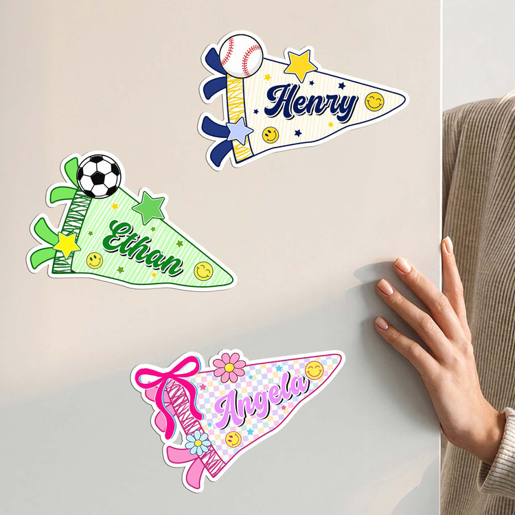 kid-custom-name-pennant-locker-personalized-magnet-2