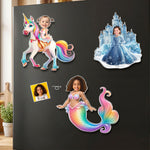 mermaid-unicorn-princess-gifts-for-daughter-granddaugter-little-girls-personalized-magnet-1
