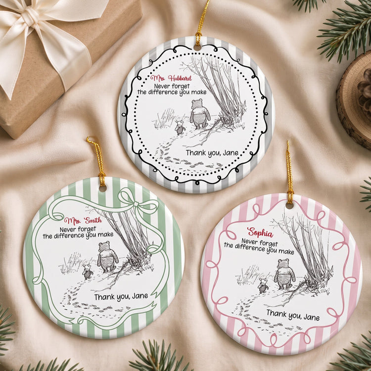 never-forget-the-difference-you-make-christmas-gifts-striped-pattern-personalized-ornament-1
