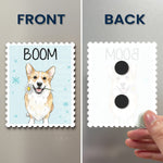 pet-lovers-custom-photo-watercolor-personalized-magnet-4